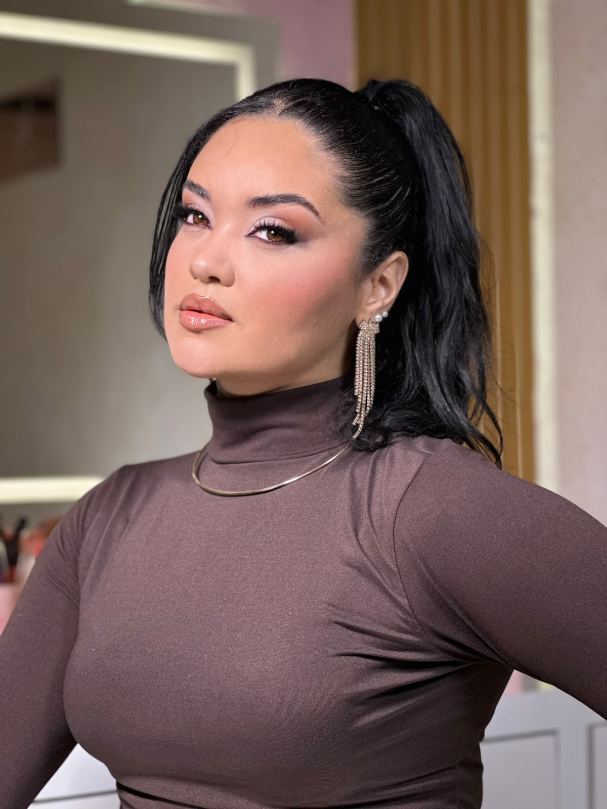Larissa Gama, maquiadora